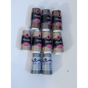 SureLock & Maxi Lock Thread - Nickel Gray - Soapstone Brown - Mother Goose NEW